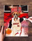 Rompecabezas personalizado para mascotas 'Doggo Heat'