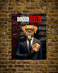 Póster personalizado para mascotas 'Doggo Heist'