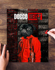 Rompecabezas personalizado para mascotas 'Doggo Heist 2'