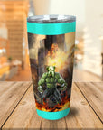 Vaso personalizado Doggo Hulk