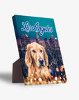 Lienzo personalizado para mascotas 'Doggos of Los Angeles'