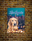 Póster personalizado para mascotas 'Doggos of Los Angeles'