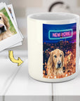 Taza personalizada para mascotas 'Doggos of New York'