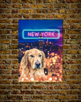 Póster personalizado para mascotas 'Doggos of New York'