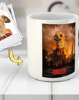 Taza personalizada para mascotas 'Dogzilla'