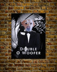 Póster Mascota personalizada 'Double O Woofer'