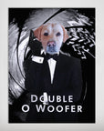 Póster Mascota personalizada 'Double O Woofer'