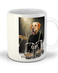 Taza personalizada para mascota 'El baterista'