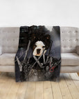 Manta personalizada para mascotas 'Edward Scissorpaws' 