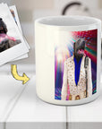 Taza personalizada para mascota 'Elvis Pawsley'