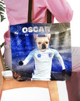 Bolsa de tela personalizada 'England Doggos Soccer'