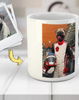 Taza personalizada para mascota 'F1-Paw'