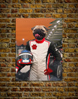 Póster Mascota personalizada 'F1-Paw'