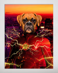 Póster Mascota personalizada 'Flash Doggo'