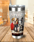 Vaso personalizado para 2 mascotas 'Furends'