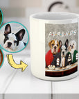 Taza personalizada con 3 mascotas 'Furends'