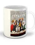 Taza personalizada para 4 mascotas 'Furends'