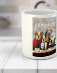 Taza personalizada para 4 mascotas 'Furends'