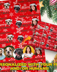 Papel de regalo personalizado Doggovinci (Reino Unido) 