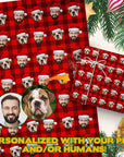 Papel de regalo personalizado Doggovinci (Reino Unido) 