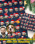 Papel de regalo personalizado Doggovinci (Reino Unido) 