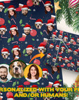 Papel de regalo personalizado Doggovinci (Reino Unido) 