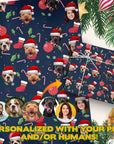 Papel de regalo personalizado Doggovinci (Reino Unido) 