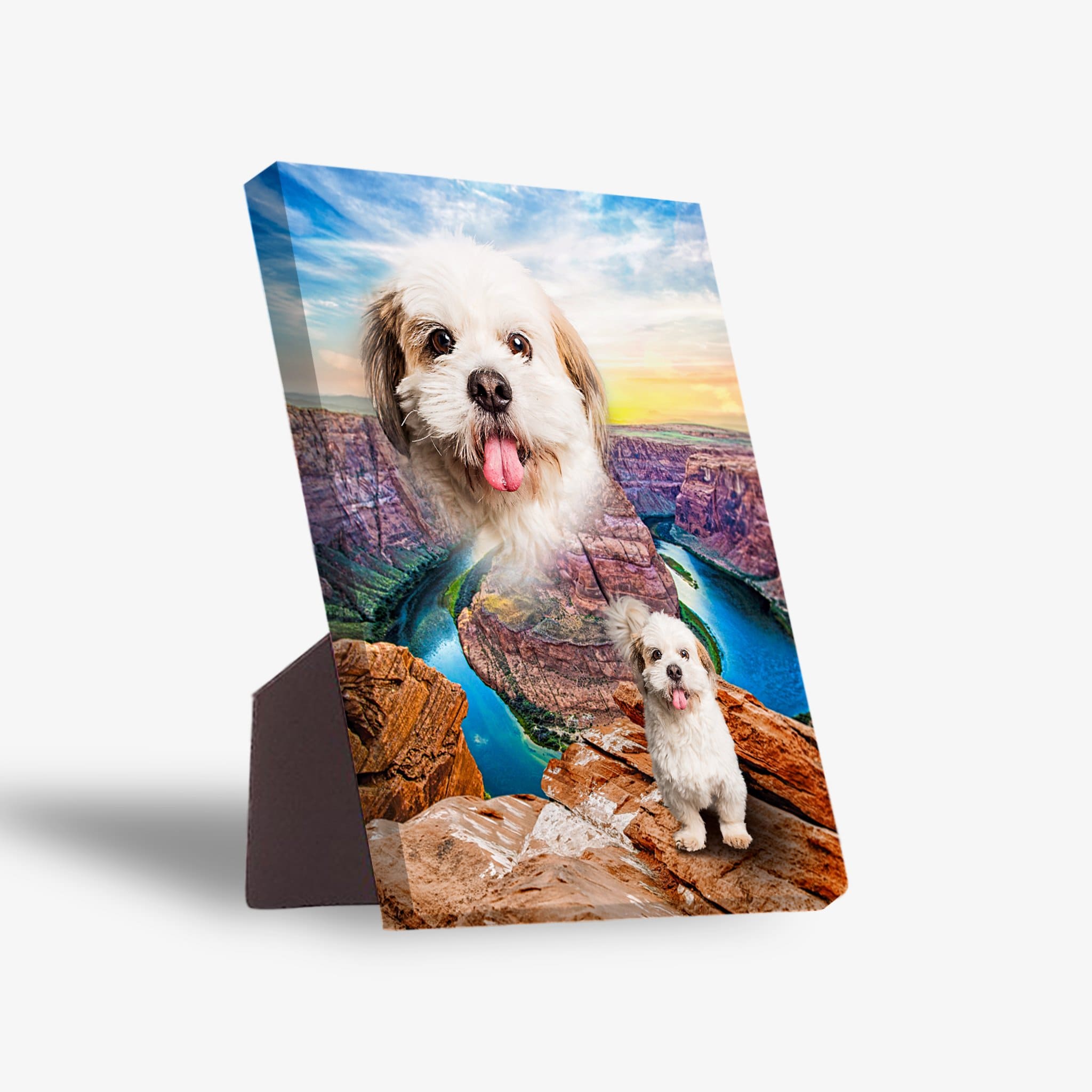 Lienzo personalizado para mascotas &#39;Majestic Canyon&#39;