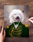 Puzzle personalizado para mascotas 'El Almirante Verde'