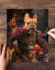 Rompecabezas personalizado para mascotas 'Hades Doggo'