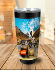 Vaso personalizado para 3 mascotas Harley Wooferson