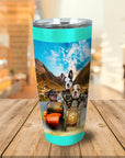 Vaso personalizado para 3 mascotas Harley Wooferson