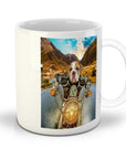 Taza personalizada para mascotas 'Harley Wooferson'