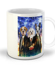 Taza personalizada con 3 mascotas 'Harry Doggers 3'