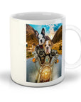 Taza personalizada con 2 mascotas 'Harley Wooferson'