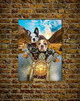 Póster personalizado con 2 mascotas 'Harley Wooferson'