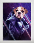 Póster Mascota personalizada 'Hawkeye Doggo'