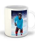 Taza personalizada para mascota 'El jugador de hockey'