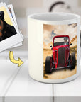 Taza personalizada para mascotas 'The Hot Rod'