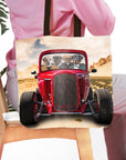 Bolsa de asas personalizada para 4 mascotas 'The Hot Rod'