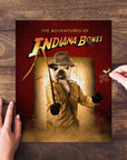 Rompecabezas personalizado para mascotas 'The Indiana Bones'