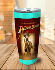 Vaso personalizado 'Los huesos de Indiana'