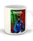 Taza personalizada para mascotas 'Italia Doggos Soccer'