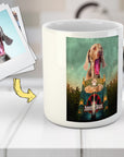 Taza personalizada para mascotas 'Corteza Jurásica'