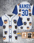 Camiseta de béisbol personalizada de Kansas City Doggo Royals