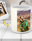 Taza personalizada para mascota 'Kawadawgi Rider'