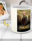 Taza personalizada para mascotas 'El Señor de los Woofs'