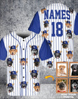 Camiseta de béisbol personalizada de Los Angeles Doggers