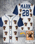 Camiseta de béisbol personalizada de los Cleveland Guardpaws