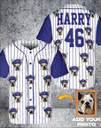 Camiseta de béisbol personalizada de los New York Doggo Mets